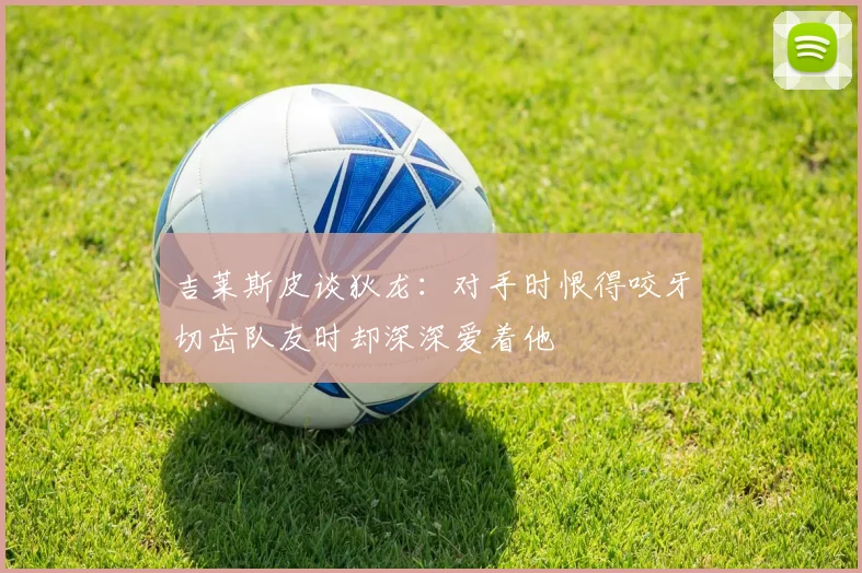 吉莱斯皮谈狄龙：对手时恨得咬牙切齿队友时却深深爱着他